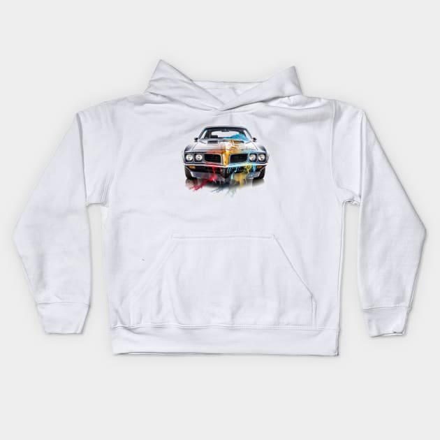 Pontiac Trans Am Kids Hoodie by Urban Archeology Shop Gallery